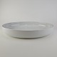 Ovalt fad i fajance fra stellet BlåkantNr. 3079Formgiver Grethe MeyerProducent Aluminia, ...