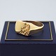 Signetring i 14 kt. guld