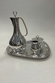 Georg Jensen Sterling Sølv Kaffesæt med bakke No 1015 ...