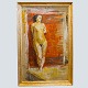 Ove Brask; Oliemaleri, modelstudie, 1912