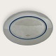 Royal Copenhagen, Aluminia, Alma stelform, Lone, Serveringsfad, 38x27cm *Med lidt ...