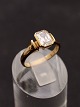 8 karat guld ring størrelse 52 med klar sten fra Jens Aagaard Svenborg emne nr. 637683
