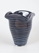 Chribská kunstglas vase.Unik organisk formet vase i håndblæst bøhmisk glas fra Chribská ...