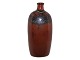 Royal Copenhagen keramik, større vase med brun glasur af Nils Thorsson.Denne er produceret i ...