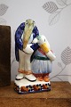 Pelikan & And , fajance figurer fra Aluminia "I skoven skulle være gilde" designet af Kai ...