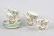 Copeland England Spode's Byron, sæt af fem kaffekopper med matchende underkopper.Dekorativt ...