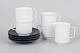 Tapio Wirkkala for Rosenthal Studio-Line, sæt af fire kaffekopper med underkopper og ...
