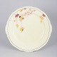 Alfred Meakin, stort Rusette fad.Stort rundt art deco fad i fajance med Rusette-dekoration af ...