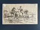 E. Petersen (19 årh):Hestene vandes 1856Radering på papirSign.: E. Petersen 1856Ude ...