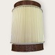 Plastlampe, Danmark, 1960'erne, Formodentlig designet af Lars Schøiler for Hoyrup Light, Højde ...