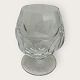 Knittel, Bleikristall, Cognacglas, tungt krystalglas med slibninger, højde 10cm, diameter 7cm ...