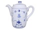 Bing & Grøndahl Blåmalet / Musselmalet tykt jernporcelæn, kaffekande med logo fra Odense.Af ...