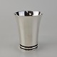 Georg Jensen bæger/pokal af sterling sølv. Hører til Pyramide stellet Nummer 600.Stemplet HN ...