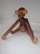 Kay Bojesen (1886 - 1958) abe i teak og limba træ. Stemplet Kay Bojesen Denmark Copyright. ...