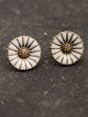 Anton Michelsen vintage marguerit sterling sølv ørestikker D. 1,2 cm. emne nr. 639258