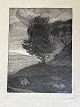 Sophus Clod-Svensson (1867-1941):Rebild Bakker 1913.Radering på papir.Sign.: S. Clod Sv. ...