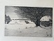 Sophus Clod-Svensson (1867-1941):Snelandskab 1916.Radering på papir.Sign.: Clod Sv.(i ...
