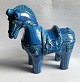Figur af hest designet af Aldo Londi for Bitossi, fra Italien, som en del af den ikoniske ...