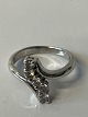 Vintage ring med zirkoner i sterling sølvStørrelse. 56Stemplet 925SPæn og velholdt