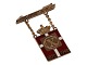 Georg Jensen14-carat Gold Kings Mark Brooch  1870-1940