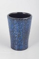 Ingrid Atterberg for Upsala-Ekeby, vase.Konisk vase i glaseret keramik med kraftigt ...