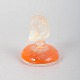 René Lalique, parfumeflakon med nøgen kvindefigur.