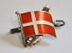 Georg Jensen Dannebrogs brosche med egeløv, 20.årh.