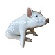 Royal Copenhagen Gris – Model 414 – 1. SorteringCharmerende og naturtro porcelænsfigur af en ...