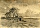 Niss, Thorvald (1842 - 1905) Danmark: Landskab, 1880. Laveret tusch på papir. Signeret: Thorvald ...