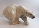 Royal Copenhagen. Porcelænsfigur. Stående Isbjørn. Model 1137. Længde 27 cm. (1 sortering)