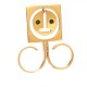 Anni & Bent Knudsen dobbelt "maske" fingerring i 18kt guldRingstr. 56Erhvervet direkte af ...