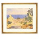 Olaf Rude akvarelOlaf Rude, 1886-1957, akvarel fra BornholmSigneret og dateret "Grønnedal ...