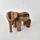 Figur af en elefant fremstillet i anledning af 70 års jubilæum for Kay Bojesen figurer. Figuren ...