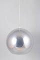 Verner Panton for Louis Poulsen, Topan pendel.Ikonisk loftspendel model Topan i forkromet ...