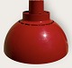 Nordisk Solar, K. Kewo design, Rød plastic lampe, Højde ca. 20 cm *Pæn brugt stand*