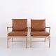 Colonial armchair model PJ149 designed by Ole Wanscher and manufactured by P. Jeppesen. Crafted ...