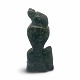 Grønlandica Inuit-kunst fra Grønland eller Canada. Skulptur med organiske former er udskåret ...