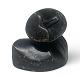 Canadisk Inuit skulptur med organiske former udskåret fedtsten.Sandsynligvis fra ...