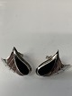 Øreringe med sort onyx Sterling sølvStemplet: 925Længde 2,2 cmPæn og velholdt stand