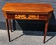 Mahogany card table, Empire style, circa 1810. Denmark.