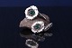 Georg Jensen Sterling Sølv Manchetknapper med grøn agat.Design nummer 47. Denne er ...