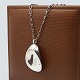 Georg Jensen sølv smykke.Nanna og Jørgen Ditzel for Georg Jensen; Halskæde med vedhæng i ...