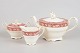 Marlborough Royal Petal, tesæt i tre dele.Elegant engelsk porcelænssæt bestående af tekande, ...