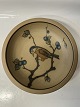 Bornholmsk keramik, Hjorth, Skål motiv Fugl på grene.Diameter 13,0 cm.Dekorationsnummer ...