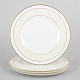 Villeroy & Boch, sæt med fire middagstallerkener.Elegant sæt med fire middagstallerkener i ...
