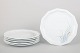 Tapio Wirkkala for Rosenthal, "Dragonfly" dinner plates.Set of six dinner plates from ...