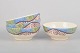 Gien "Savane", set of four bowls.