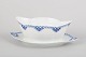 Royal Copenhagen Prinsesse, sauceskål med underfad.Elegant sauceskål med tilhørende underfad i ...