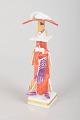 Peter Strang for Meissen, miniature figur.Håndmalet miniaturefigur i porcelæn med ...