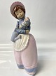 Figur, Gartner pige, Spanien vintageNao Spain porcelænsfigurDekorationsnummer ...